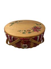 LONGABERGER Holiday Hostess Goddies Christmas Basket